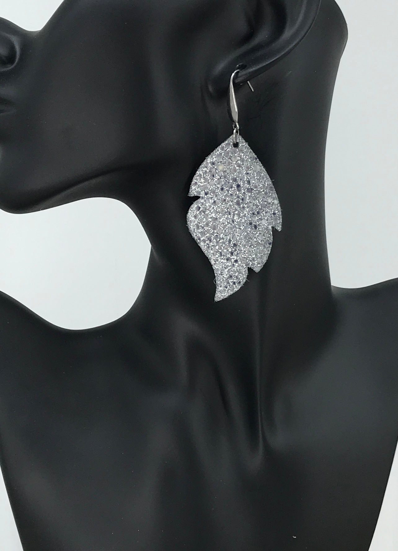 Exotic Stingray Leather Earrings - E19-1068