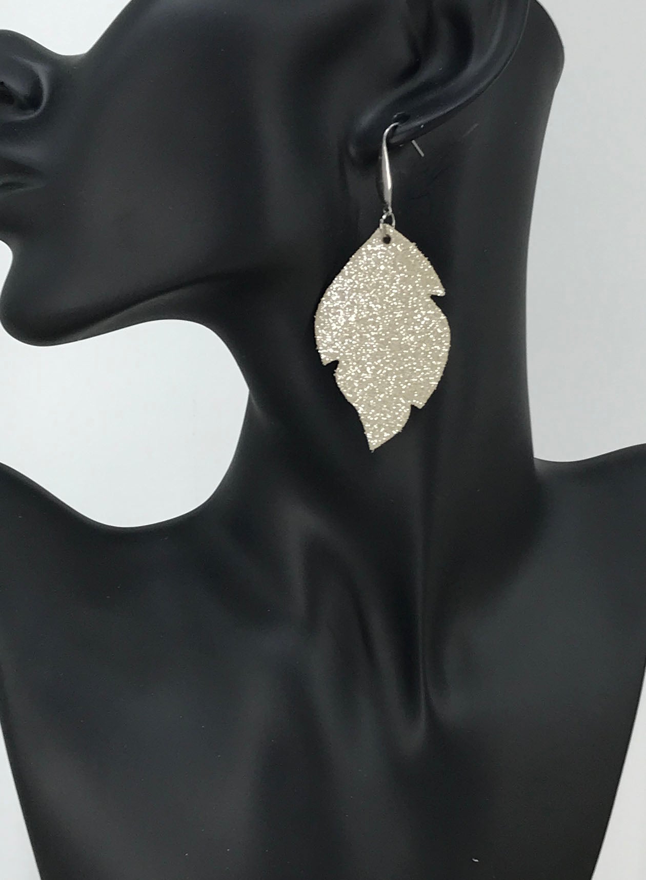 Genuine Leather Earrings - E19-1076