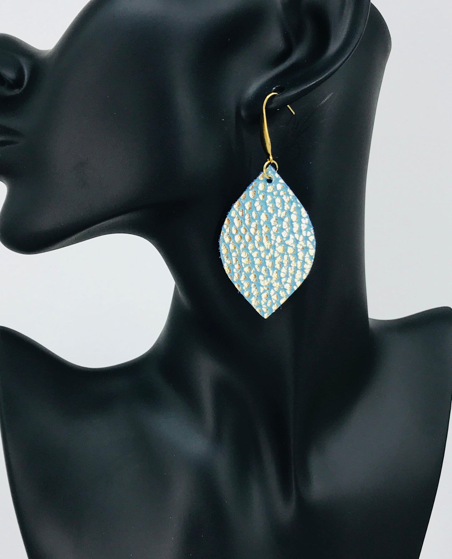 Genuine Leather Earrings - E19-1112