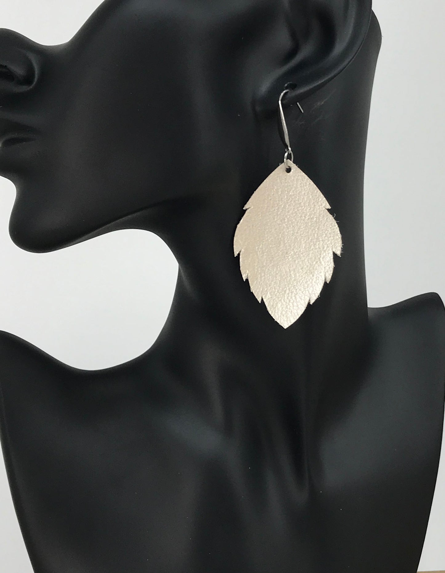 Genuine Leather Earrings - E19-1162