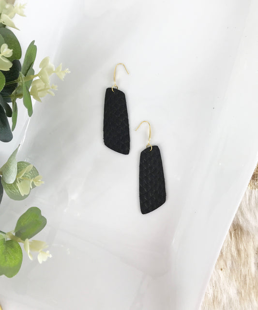 Genuine Leather Earrings - E19-1185
