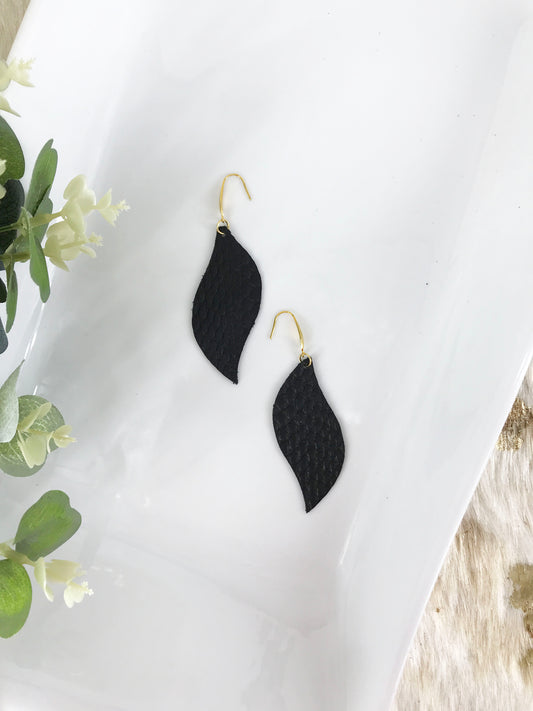 Genuine Leather Earrings - E19-1192