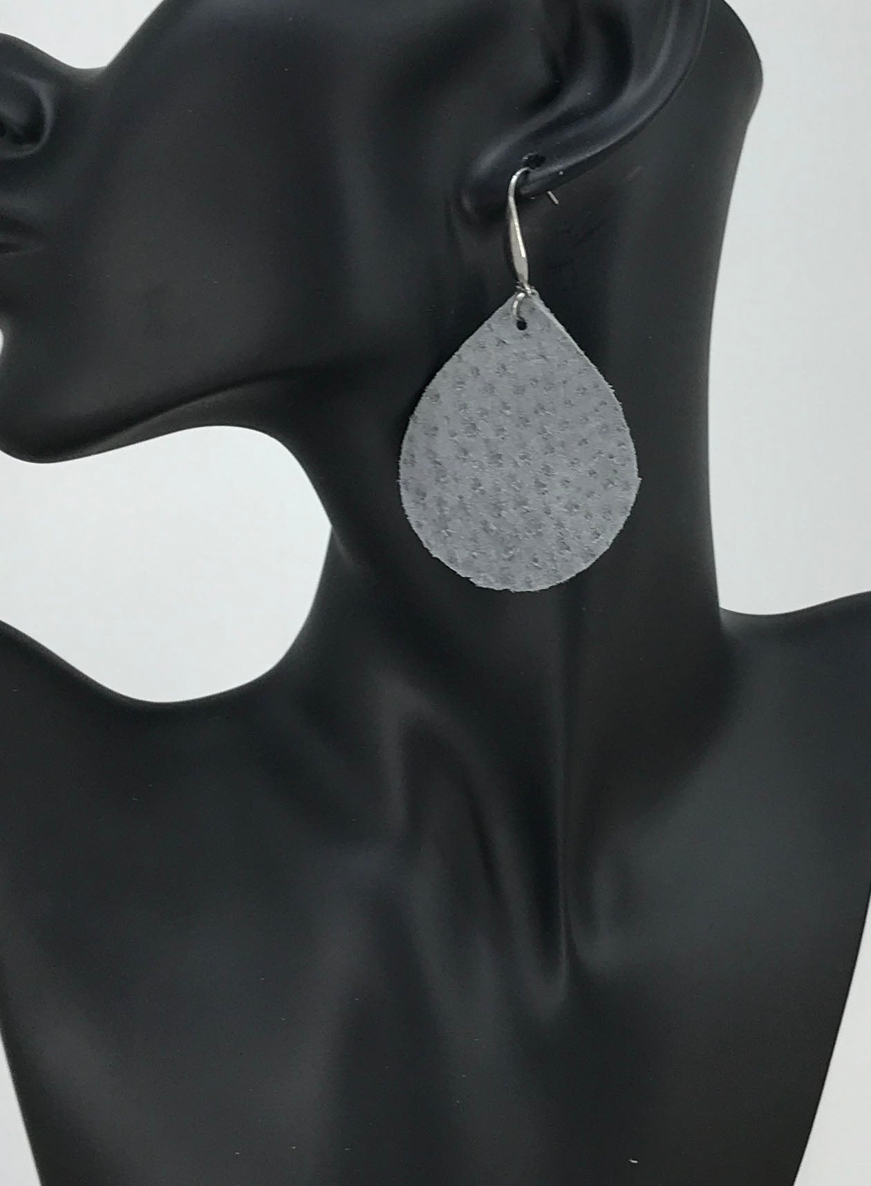 Genuine Leather Earrings - E19-1258