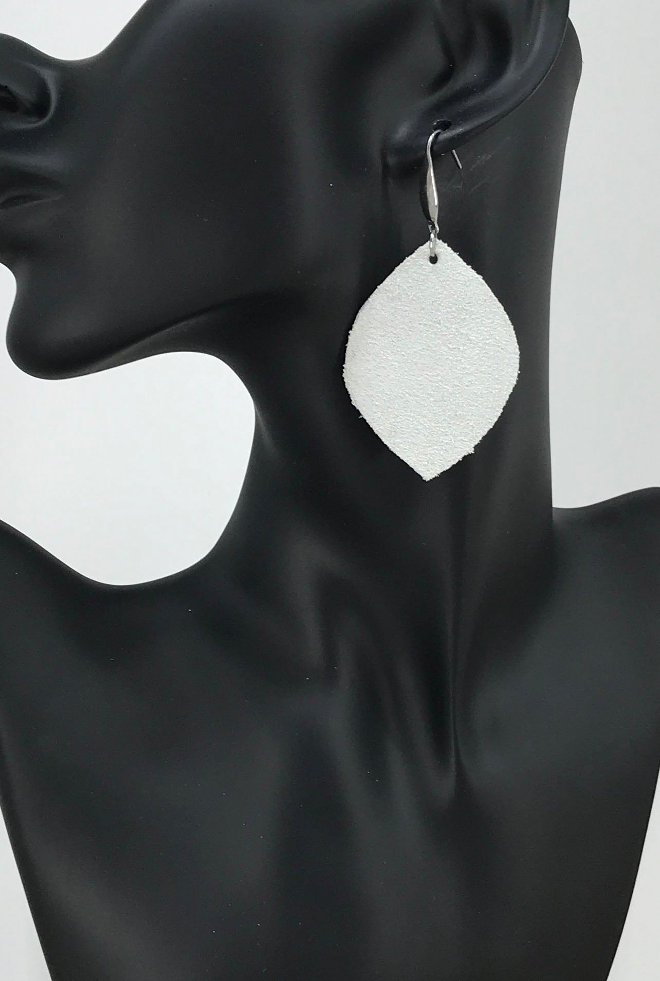 Genuine Leather Earrings - E19-1298