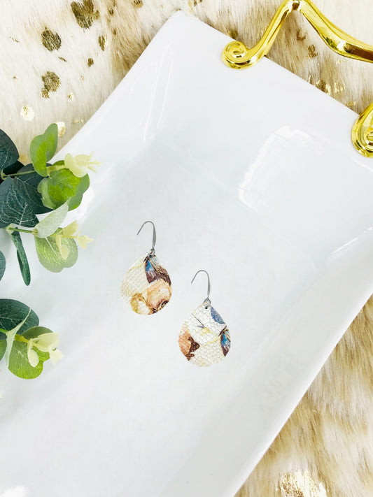 Genuine Leather Earrings - E19-1324