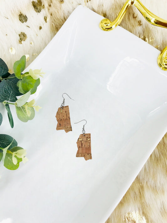 Genuine Cork Earrings - E19-134