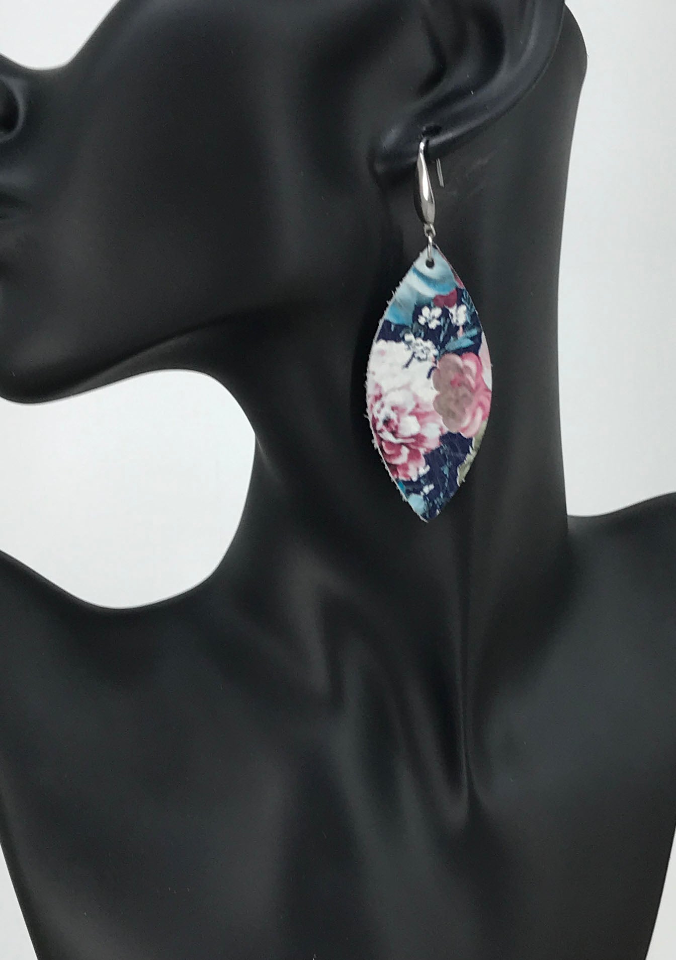Genuine Leather Earrings - E19-1397