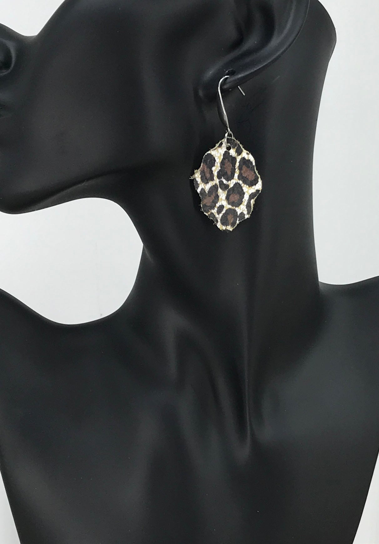 Genuine Leather Earrings - E19-1659