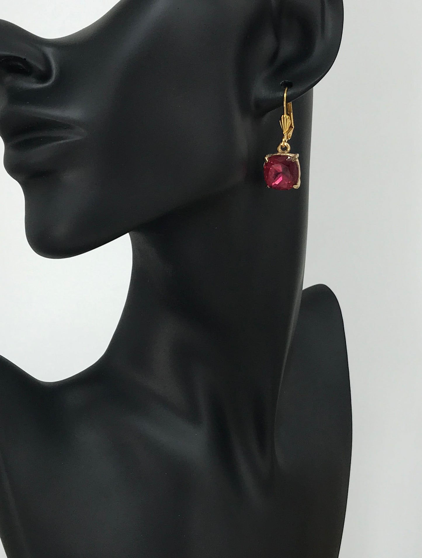 Pink Dangle Earrings