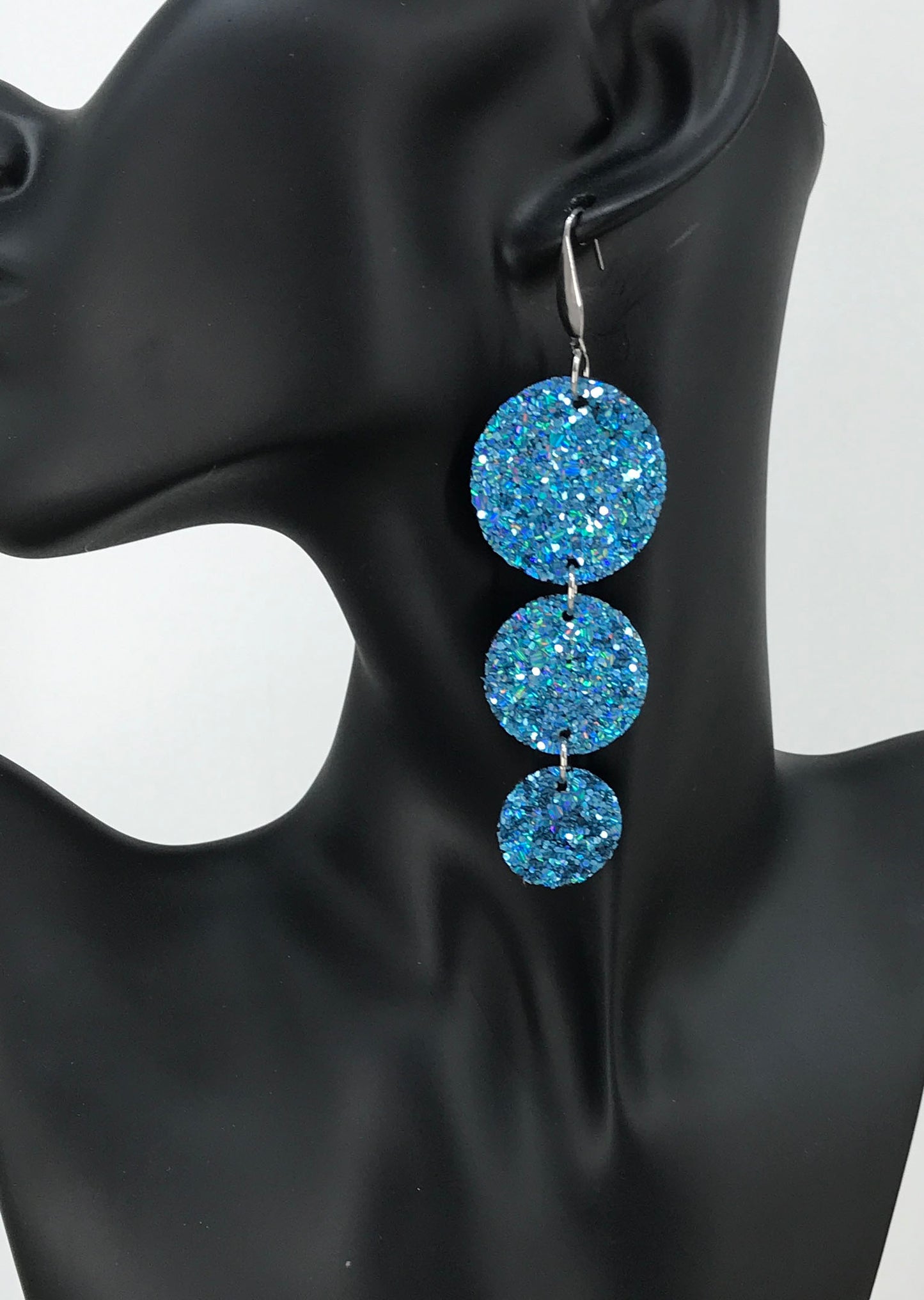 Chunky Glitter Earrings - E19-1696