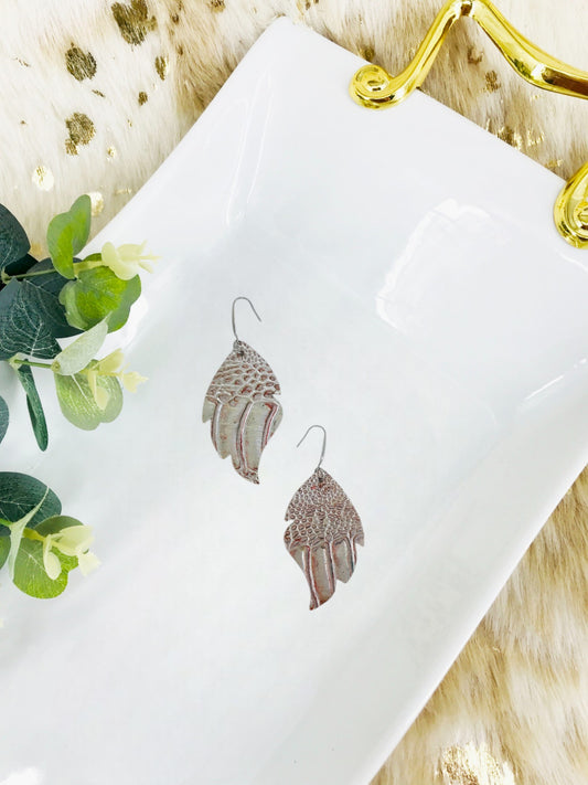 Genuine Leather Earrings - E19-183