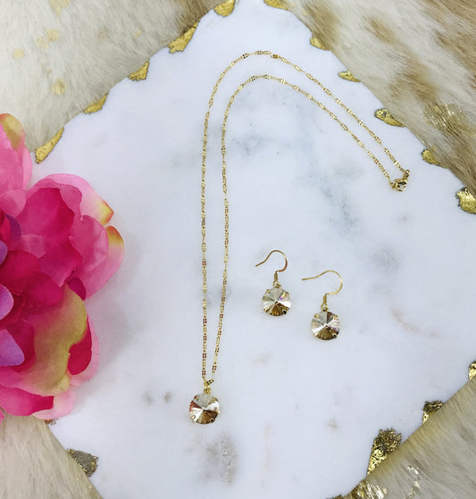 Barbie Earrings & Necklace Set