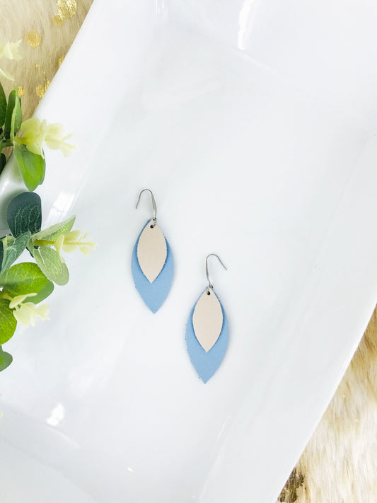 Genuine Leather Earrings - E19-214