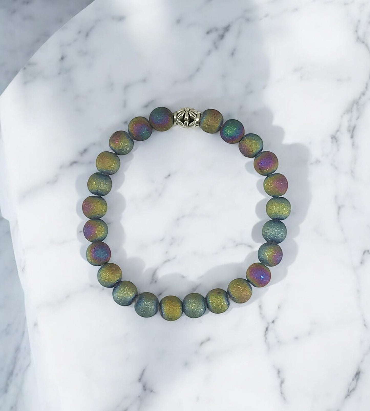 Druzy Stretchy Bracelet - B2167