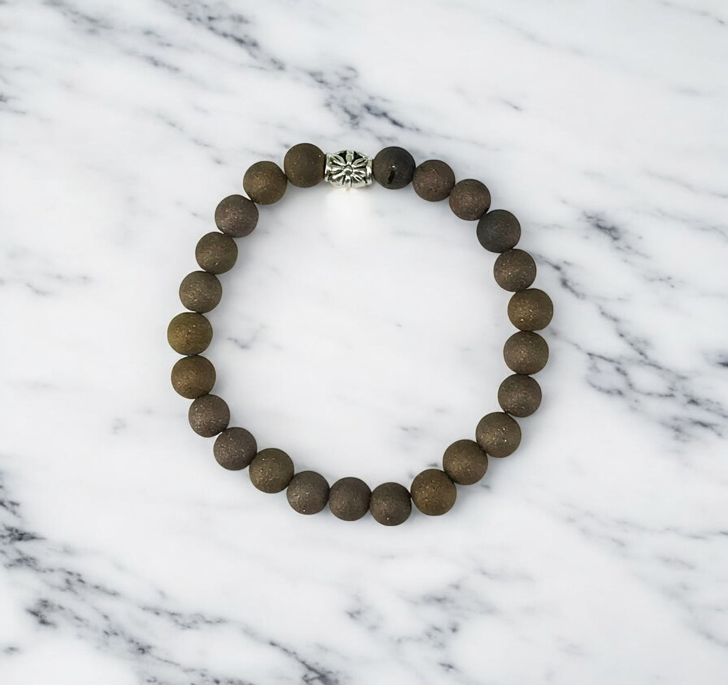 Druzy Stretchy Bracelet - B2174