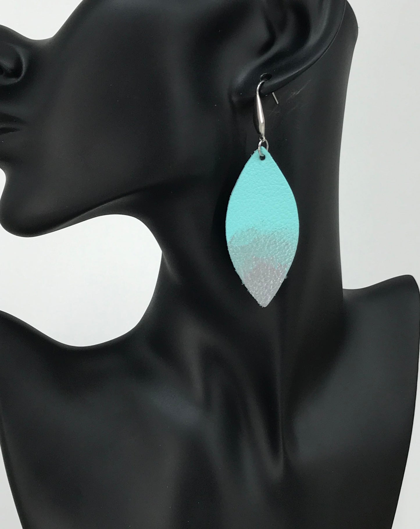 Genuine Leather Earrings - E19-223