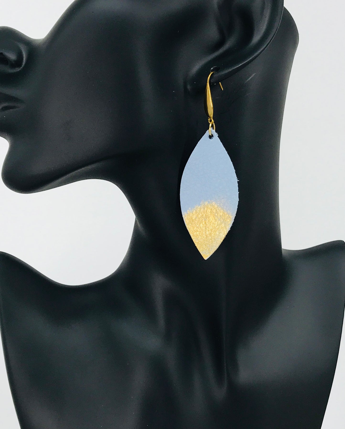 Genuine Leather Earrings - E19-225