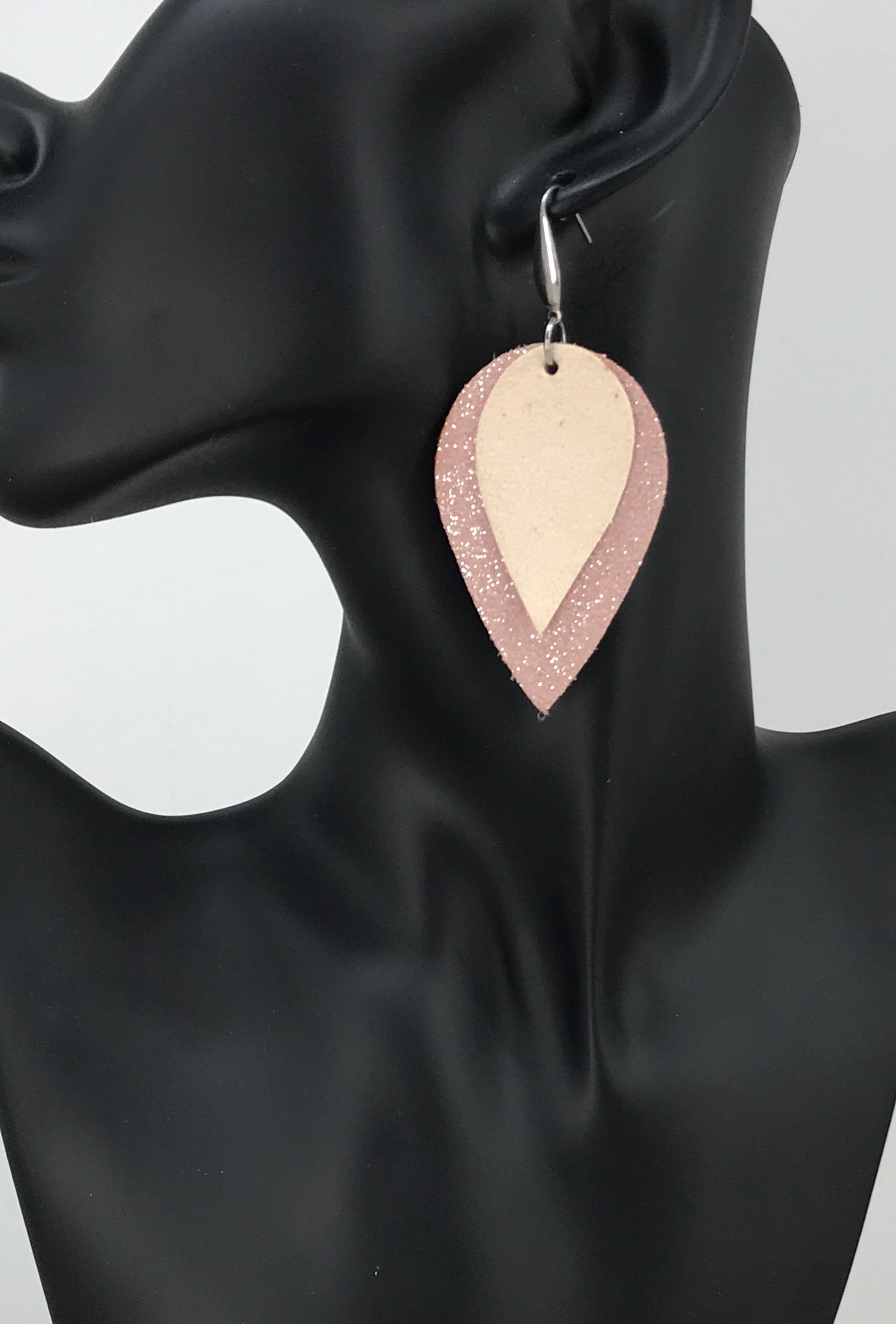 Genuine Leather Earrings - E19-229