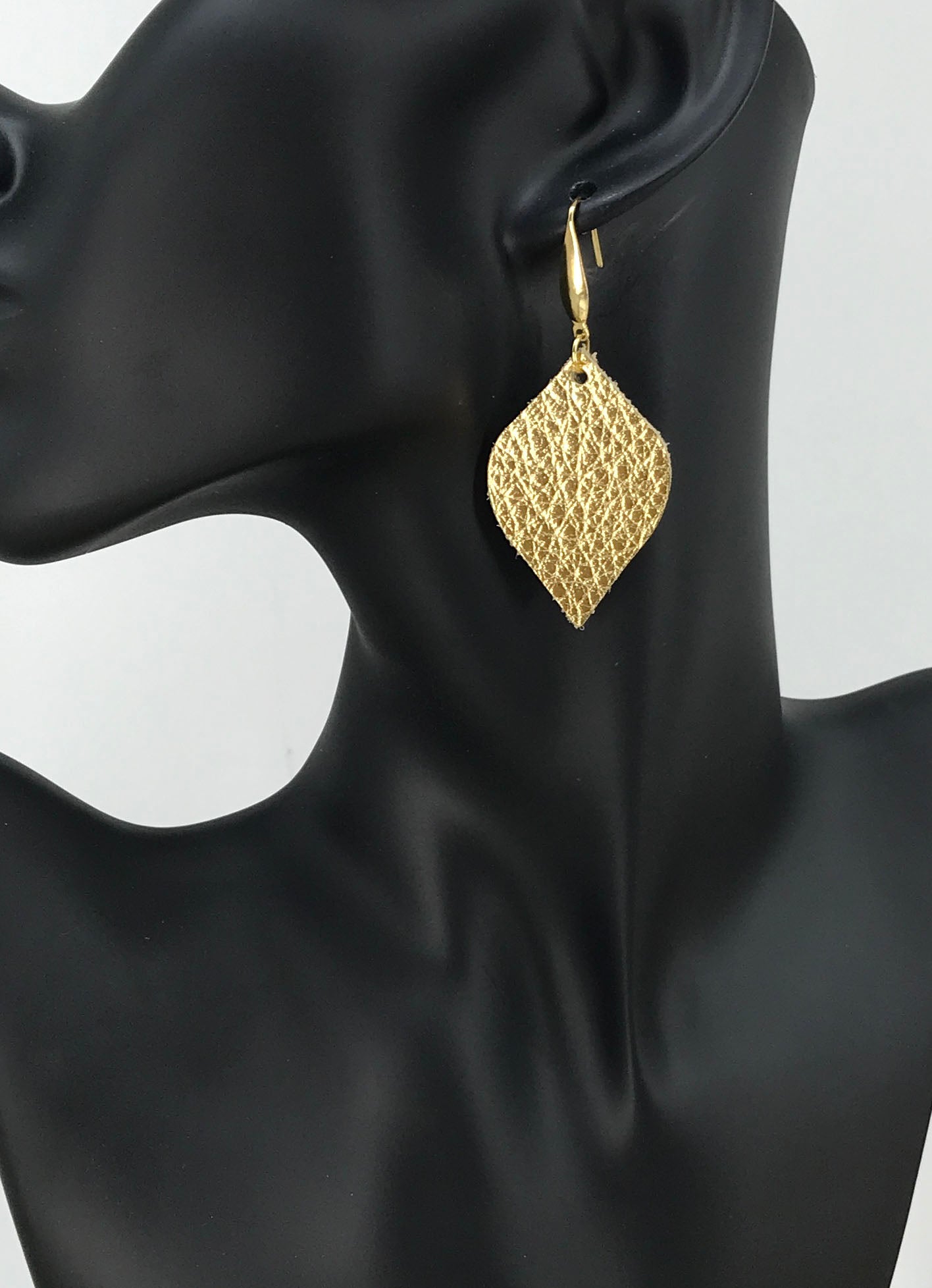 Genuine Leather Earrings - E19-2473