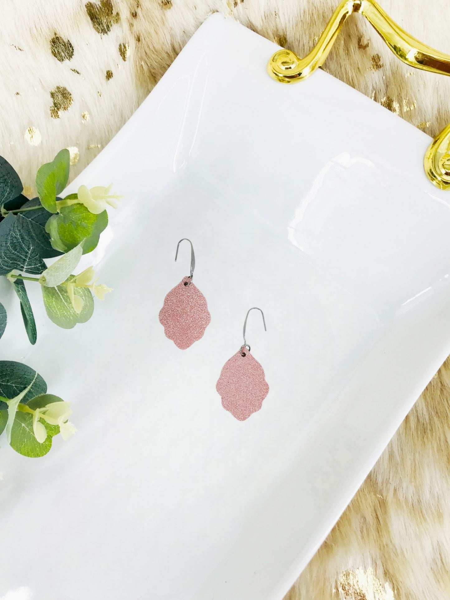Genuine Leather Earrings - E19-2592