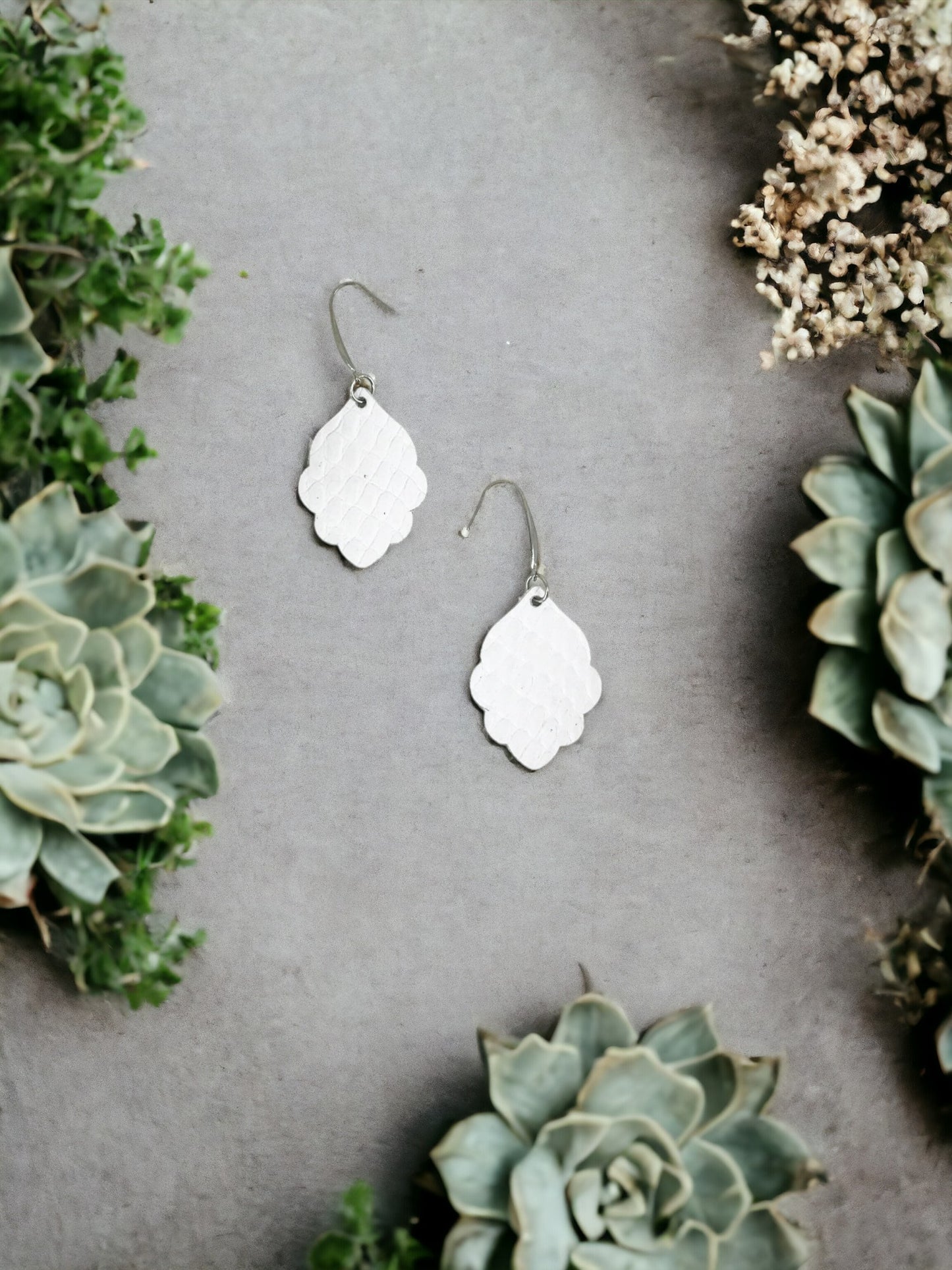 Genuine Leather Earrings - E19-2603