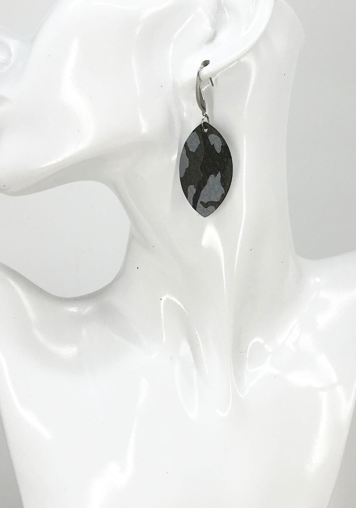 Genuine Leather Earrings - E19-2612