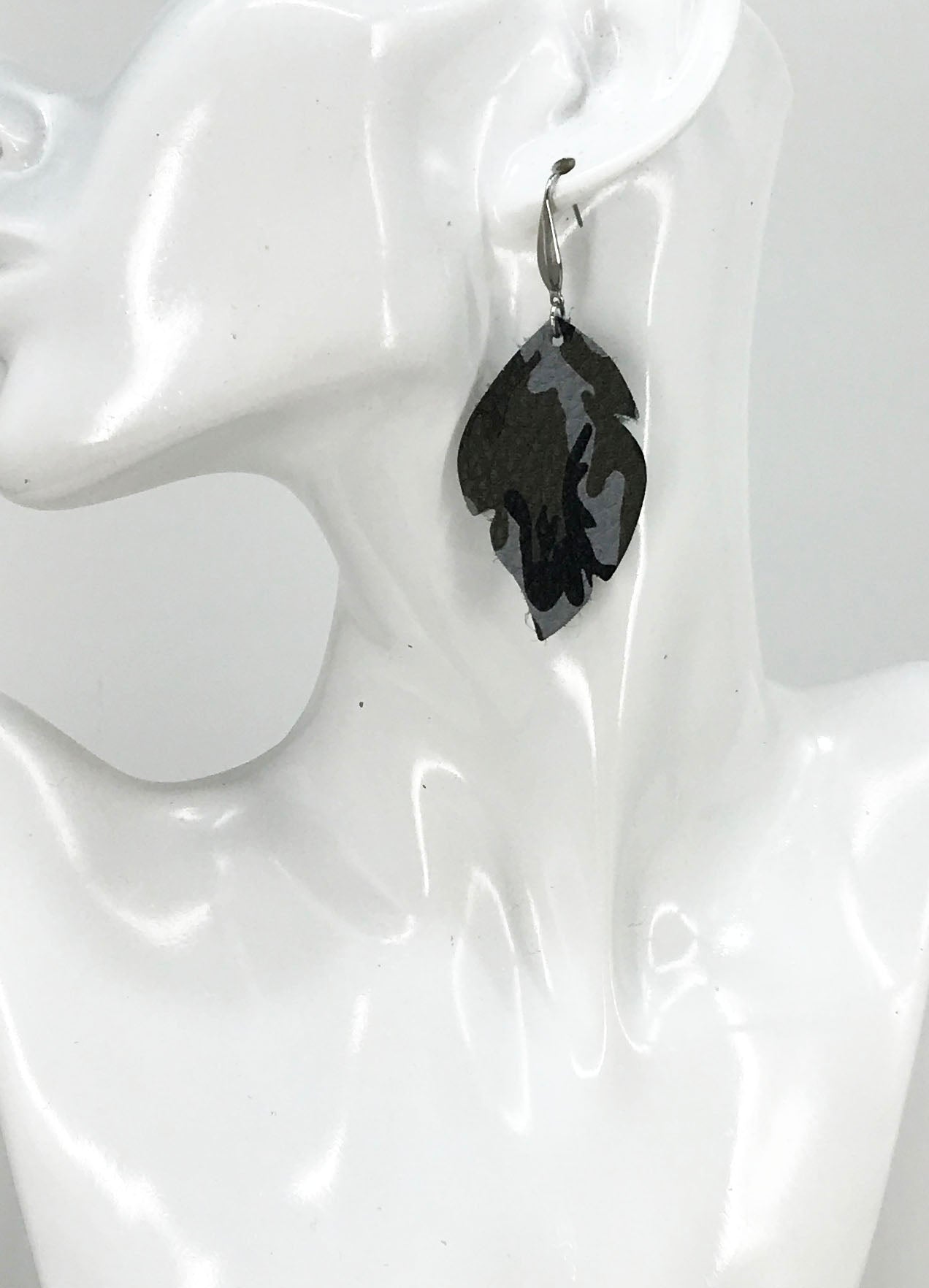 Genuine Leather Earrings - E19-2646