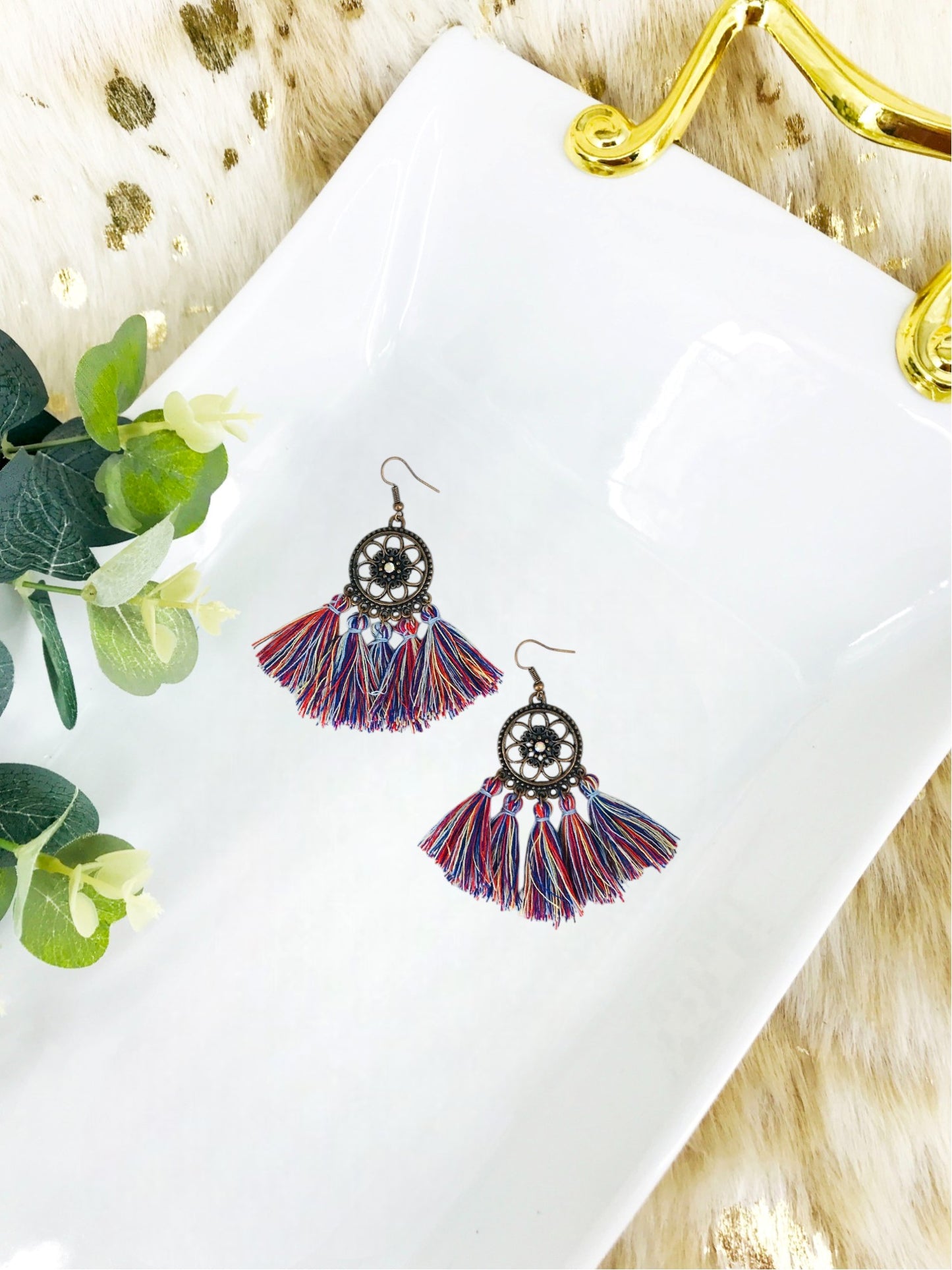 Bohemian Style Tassel Earrings - E19-2737