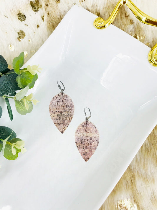 Purple Cork Earrings - E19-2936