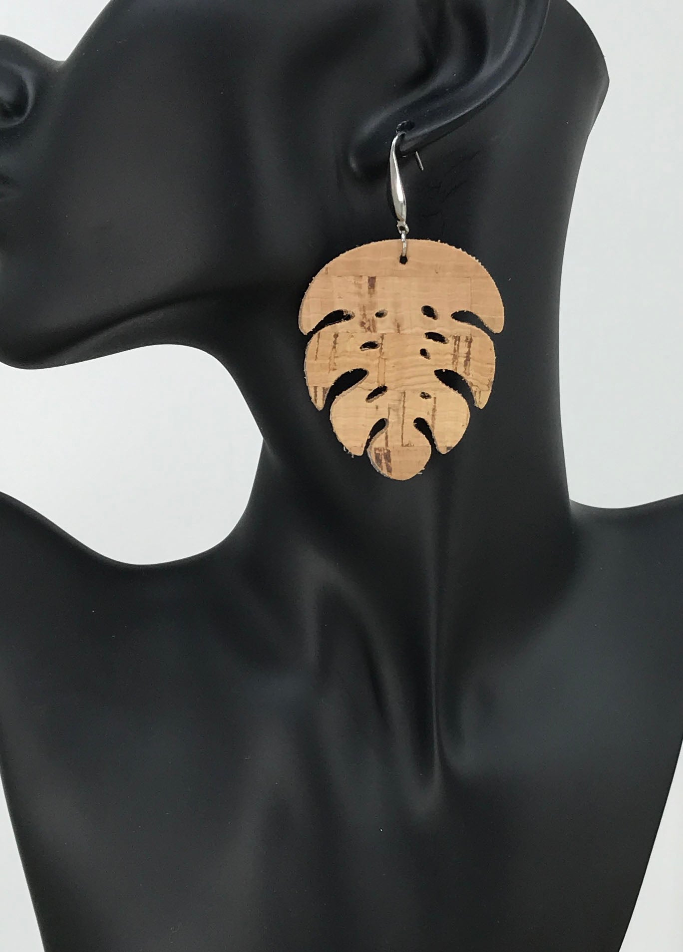 Natural Cork Earrings - E19-3026