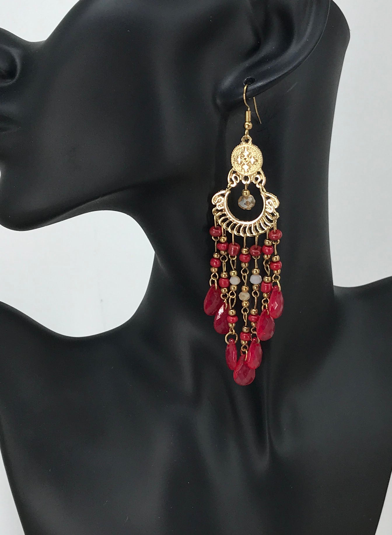Bohemian Rhinestone Dangle Earrings - E19-3097