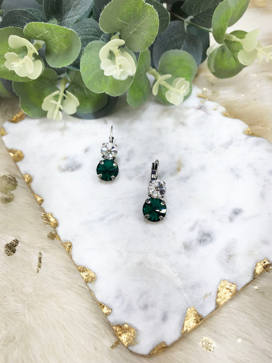 Genuine Crystal Earrings - E19-3730