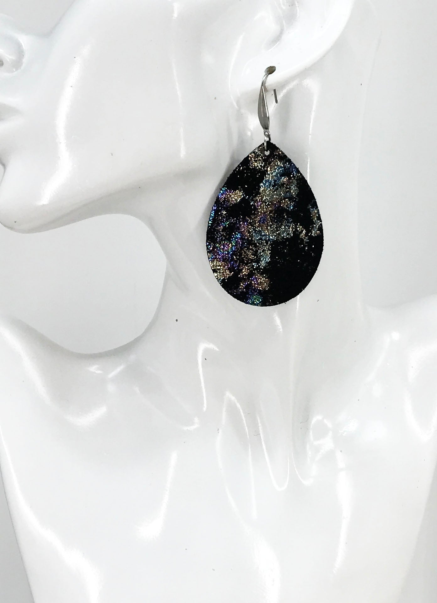 Northern Lights Leather Earrings - E19-3858