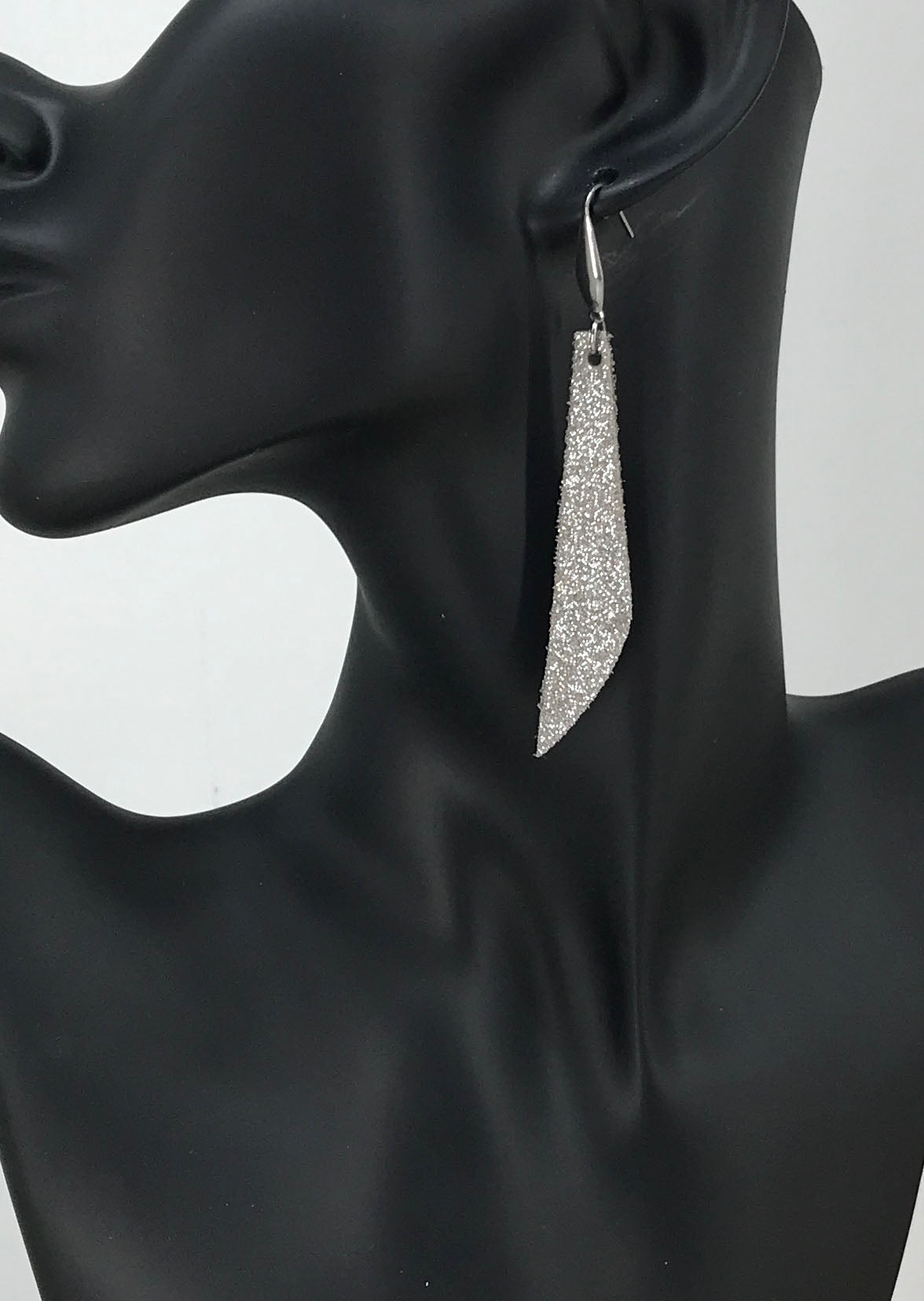 Genuine Leather Drop Earrings - E19-408