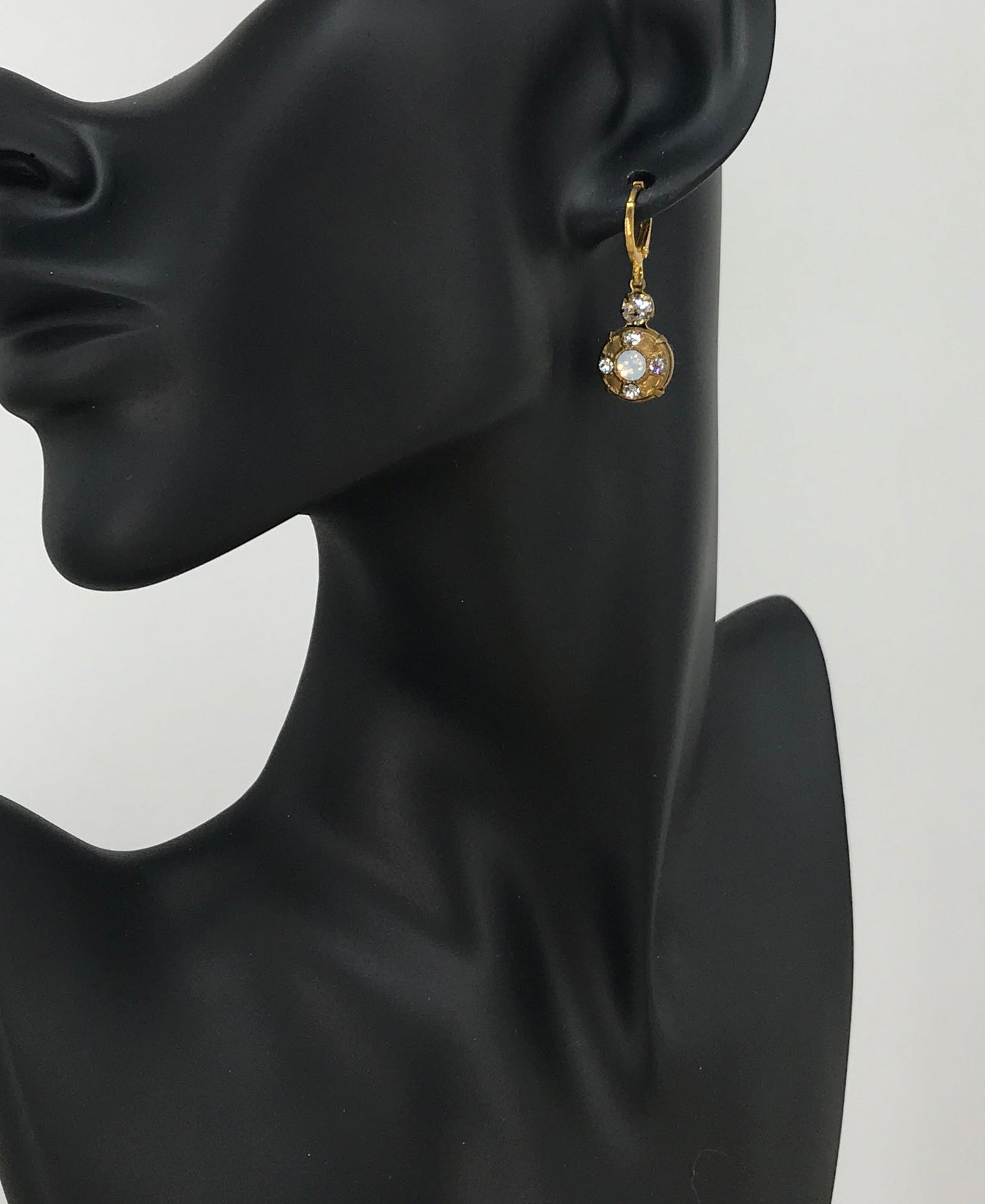 Crystal Pendant Earrings - E19-4263
