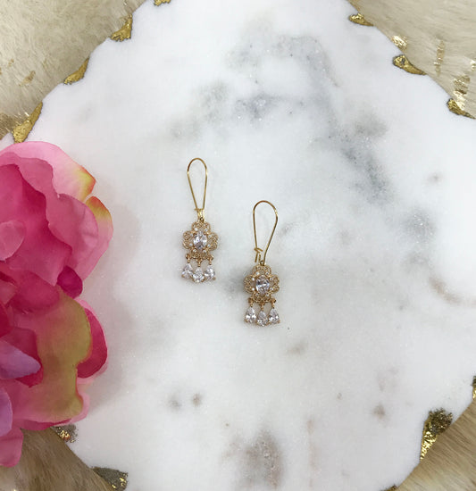 Crystal Pendant Earrings - E19-4269