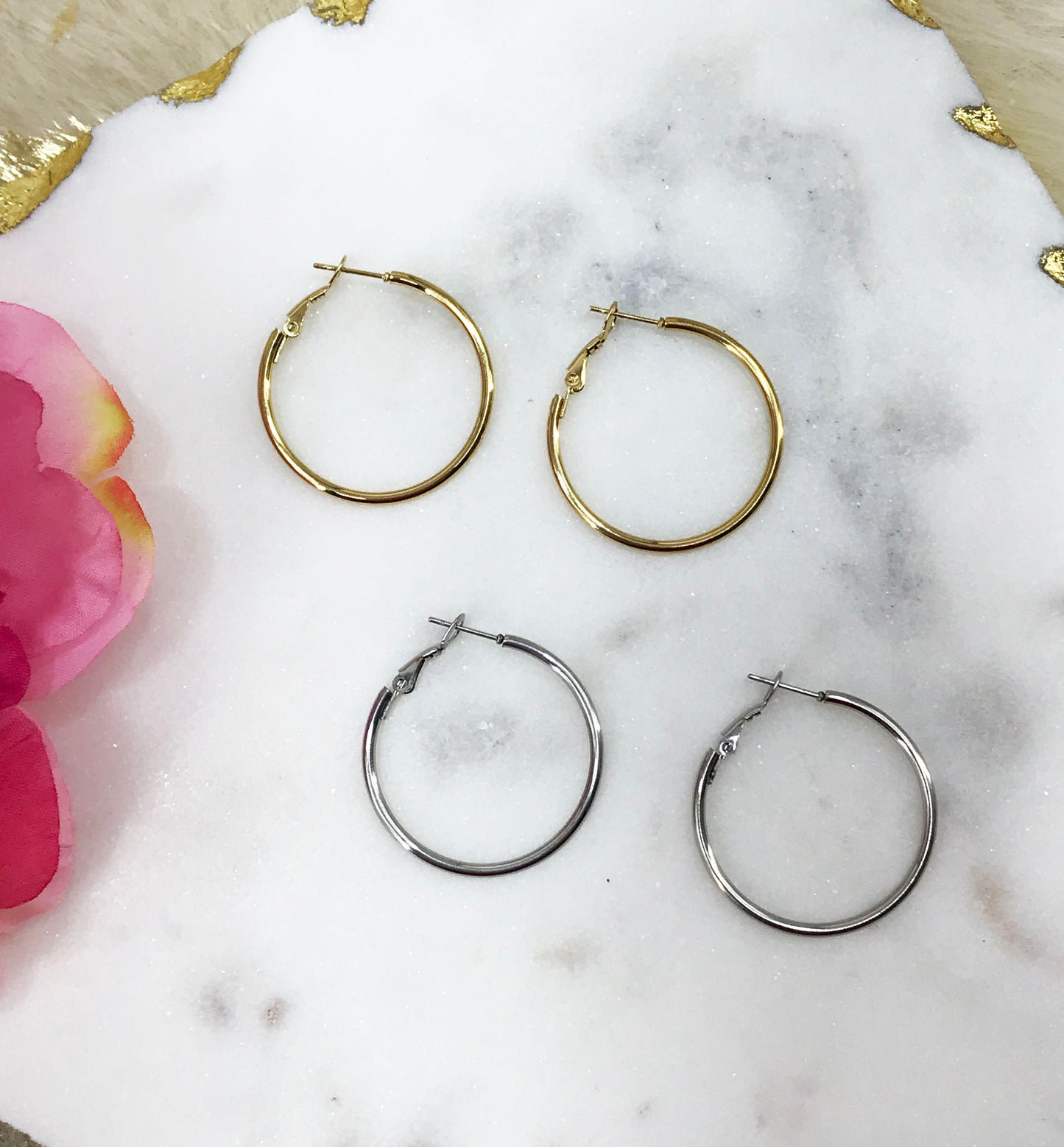 1.25" Stainless Steel Hoops