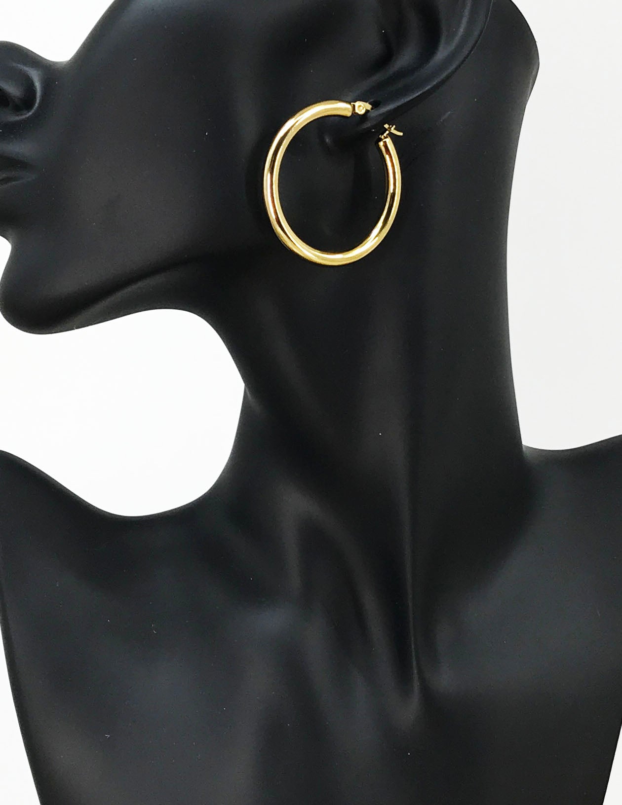 Bold Gold Hoop Earrings