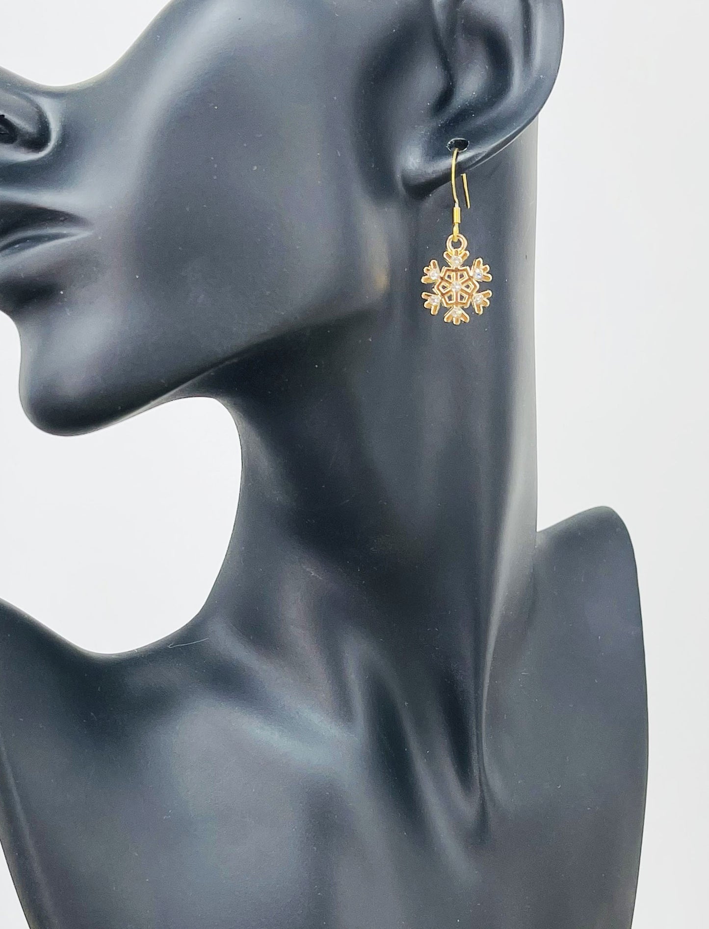 Snowflake Pendant Earrings