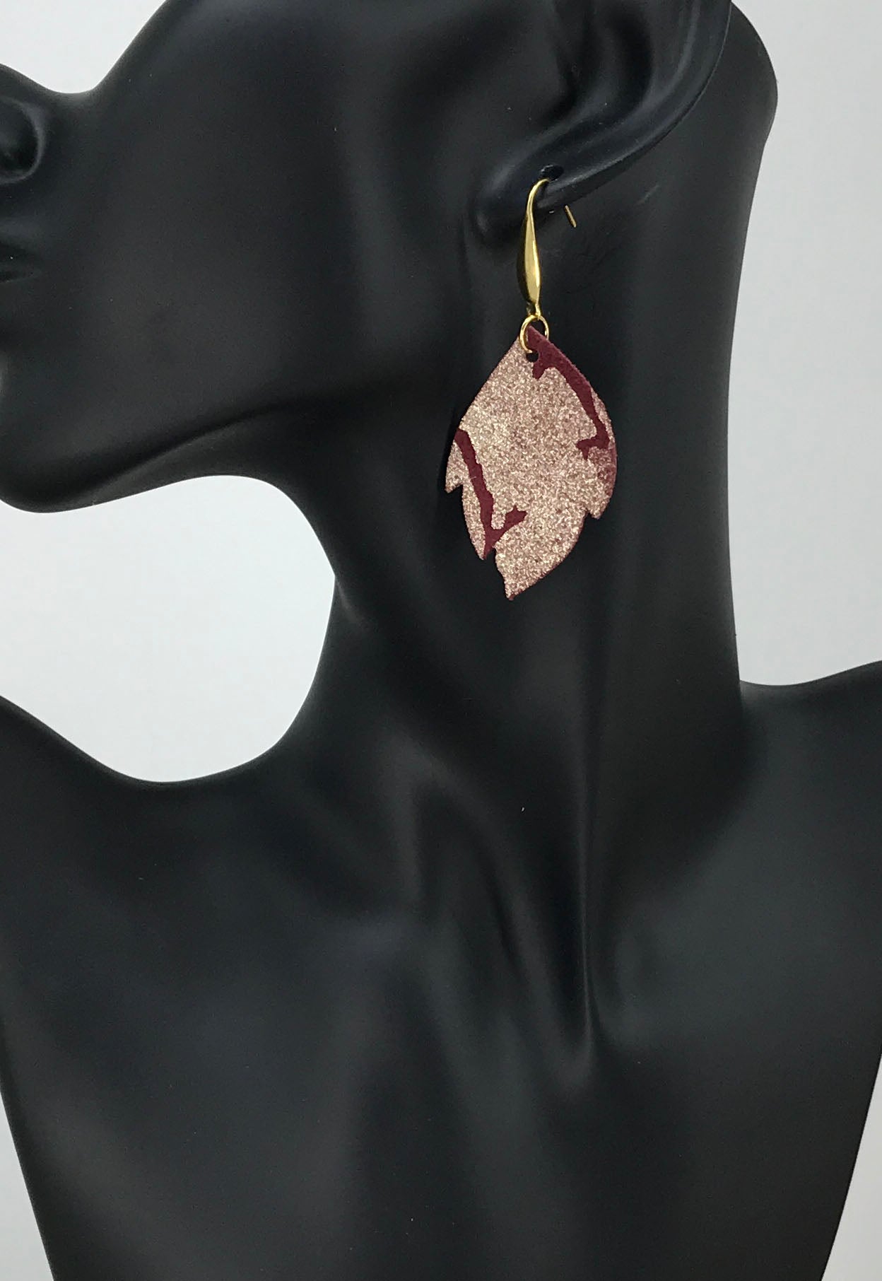 Genuine Leather Earrings - E19-702