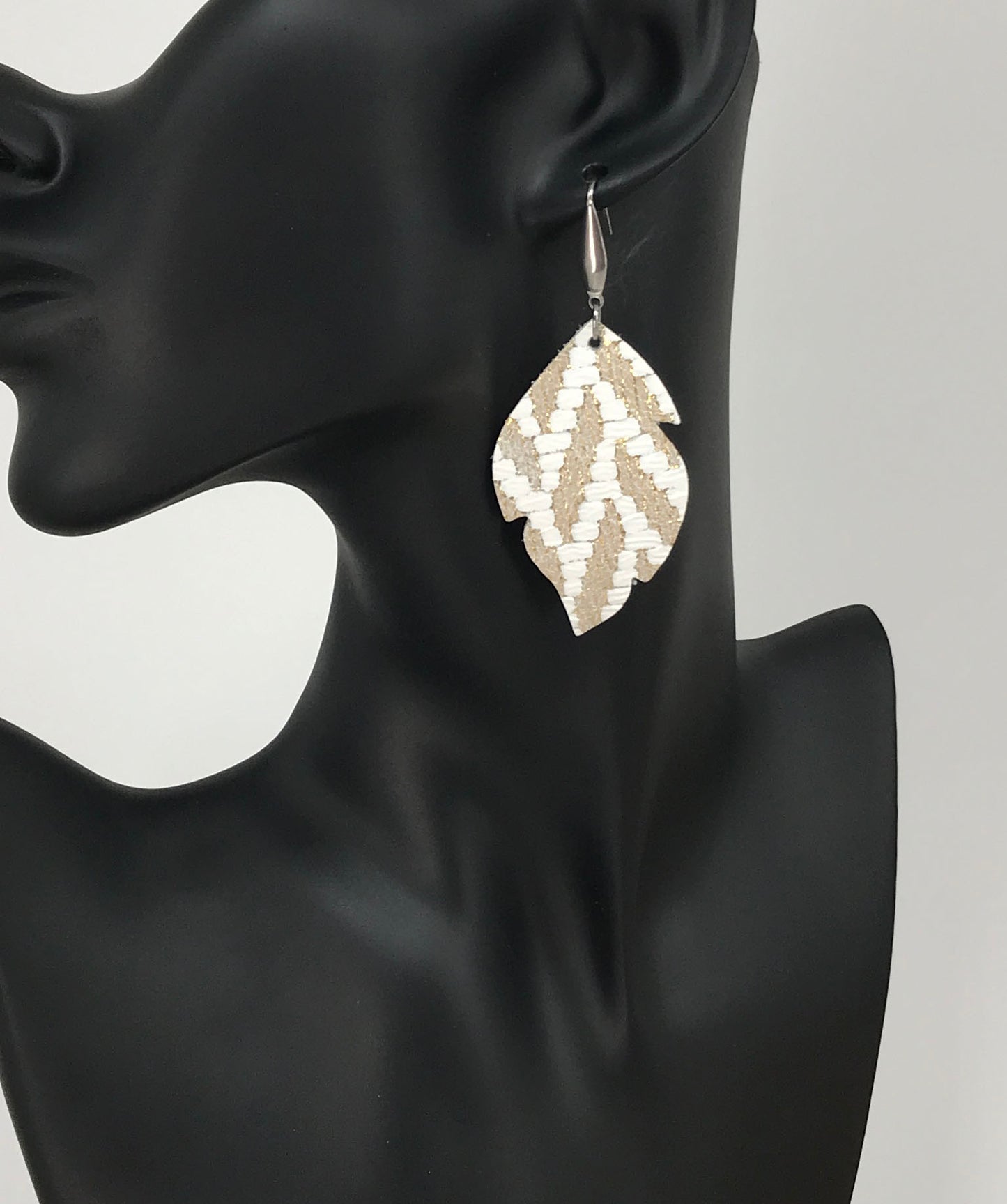 Genuine Leather Earrings - E19-739