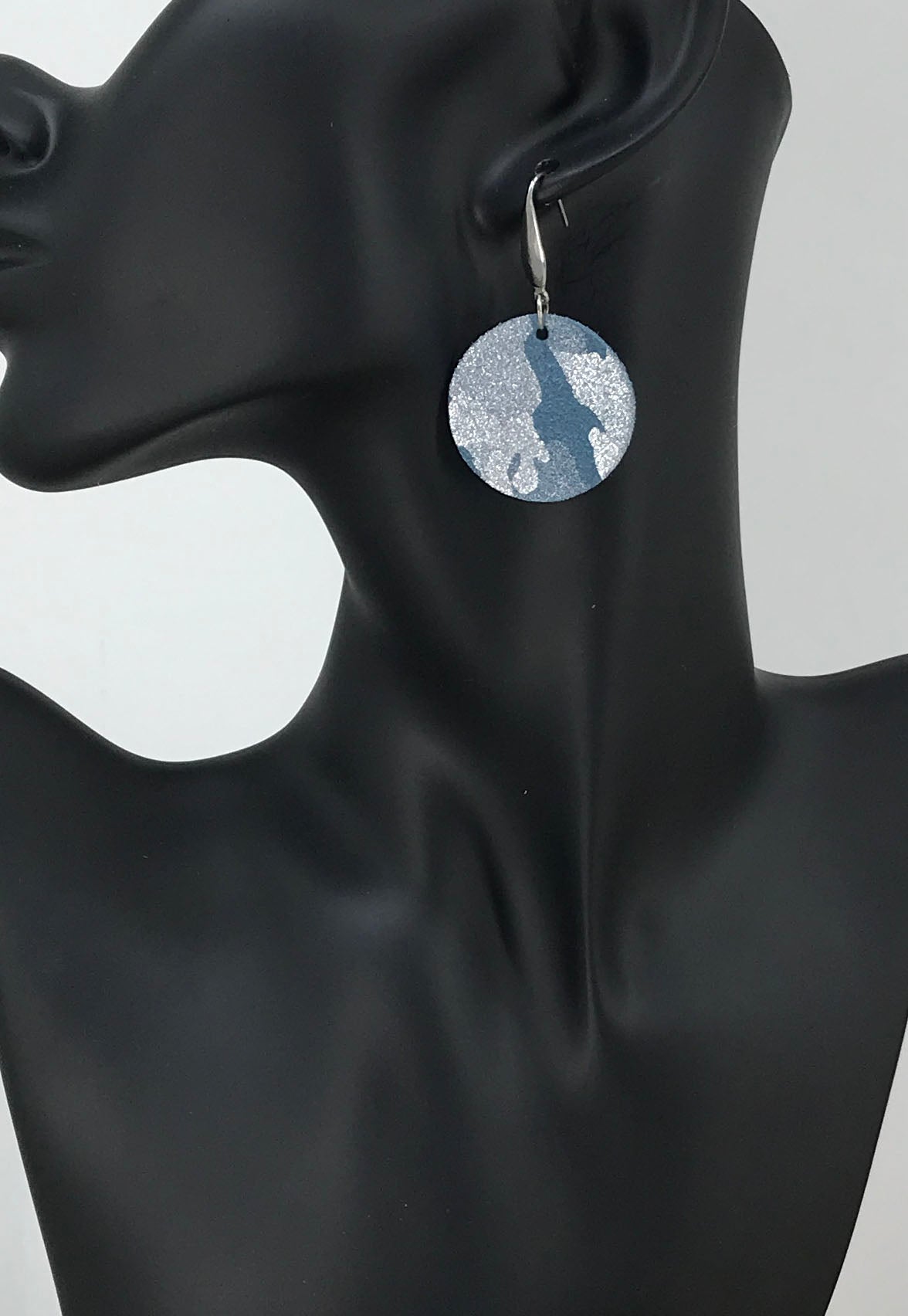 Genuine Leather Earrings - E19-784