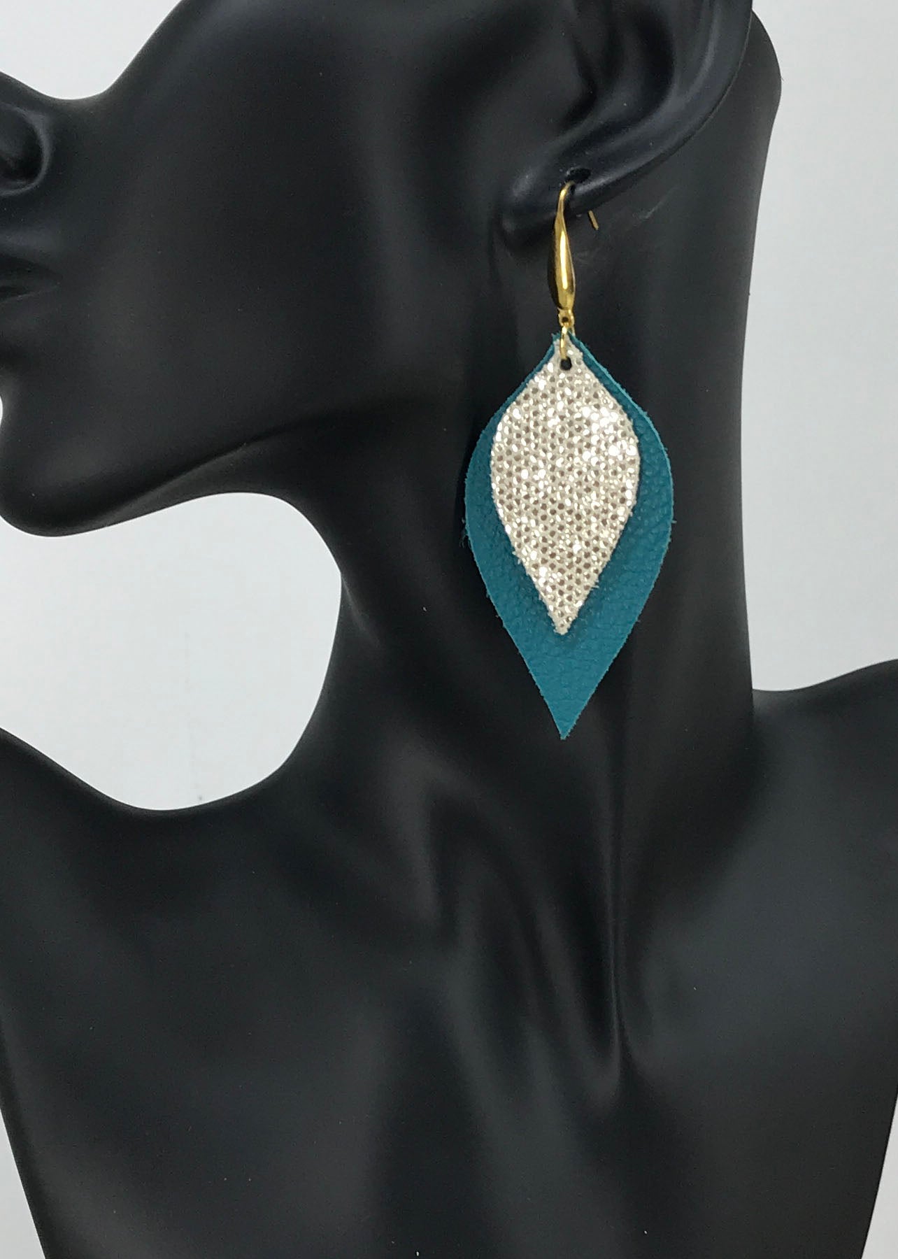 Genuine Leather Earrings - E19-817