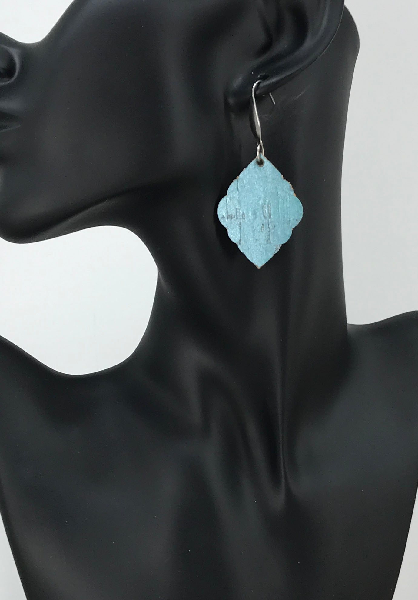 Genuine Leather Earrings - E19-830