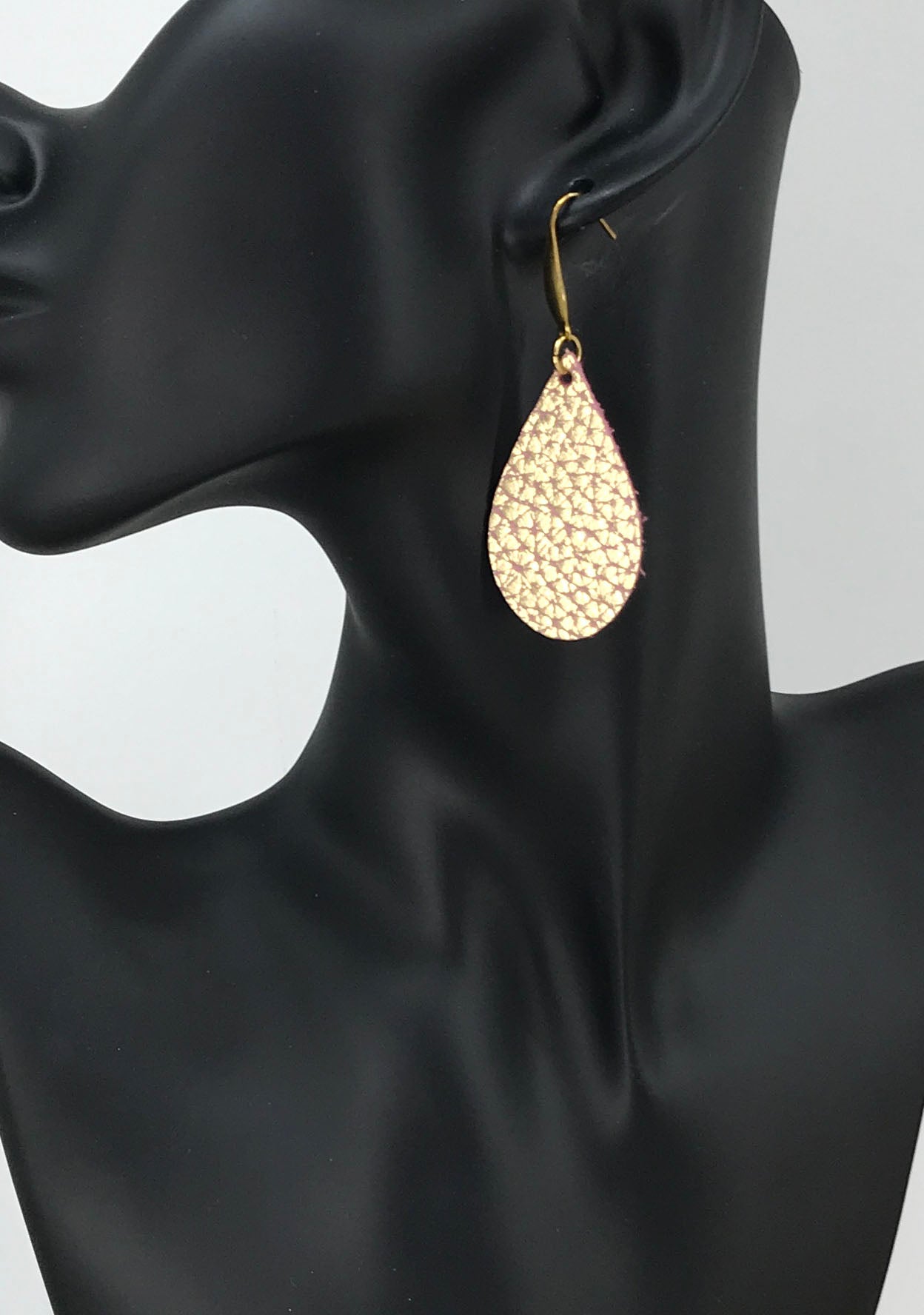 Genuine Leather Earrings - E19-833