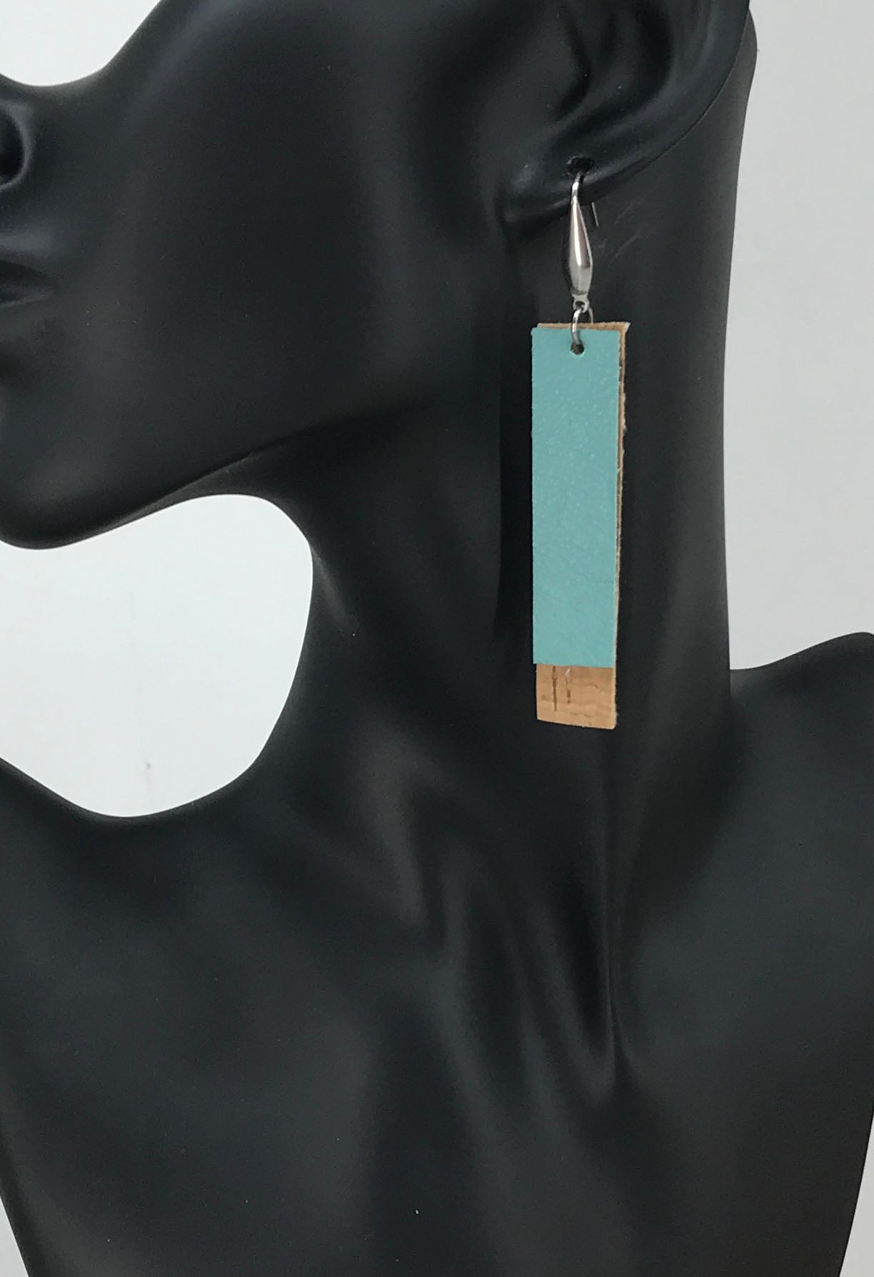 Genuine Leather Earrings - E19-913
