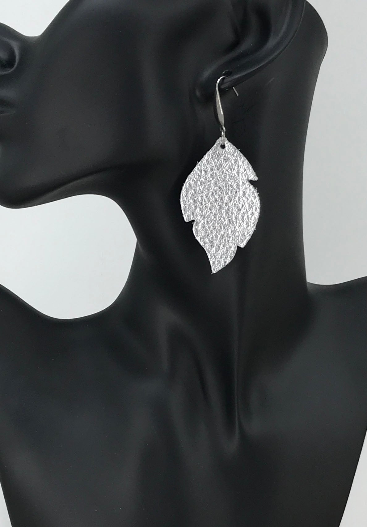 Genuine Leather Earrings - E19-979