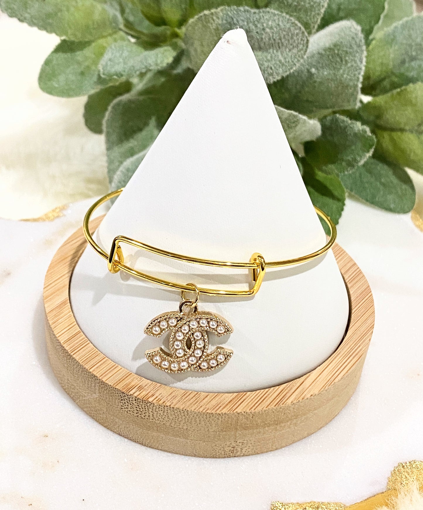 Adjustable Bling Bangle Bracelet