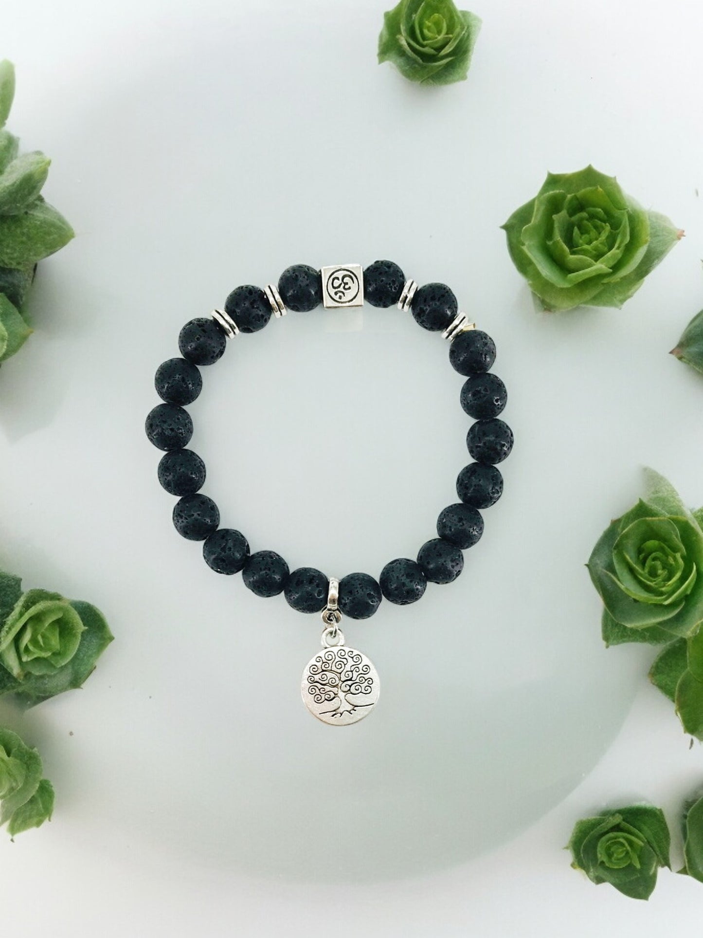 Natural Gemstone Stretchy Bracelets