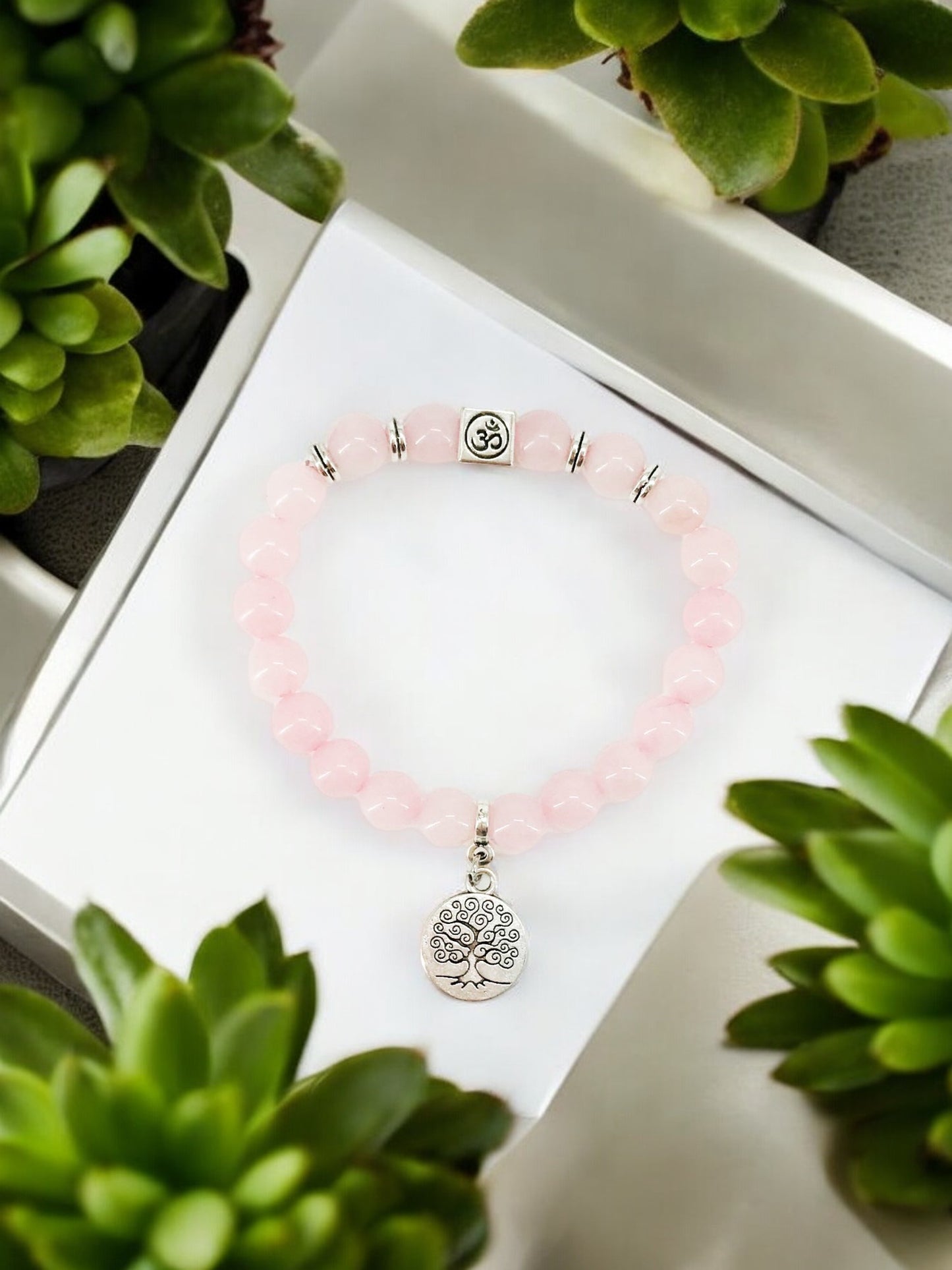 Natural Gemstone Stretchy Bracelets